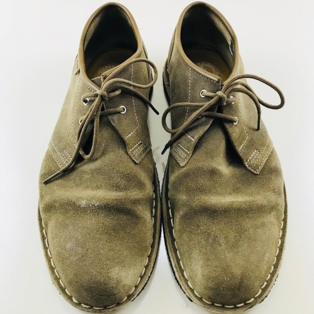 Clarks Original Used Mens Suede Distressed Oxford